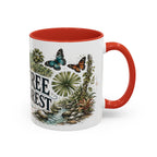 Daintree Rainforest Mug, Australia Travel Souvenir, Bucket List Gift, Accent Ceramic Coffee Mug 11oz 15oz