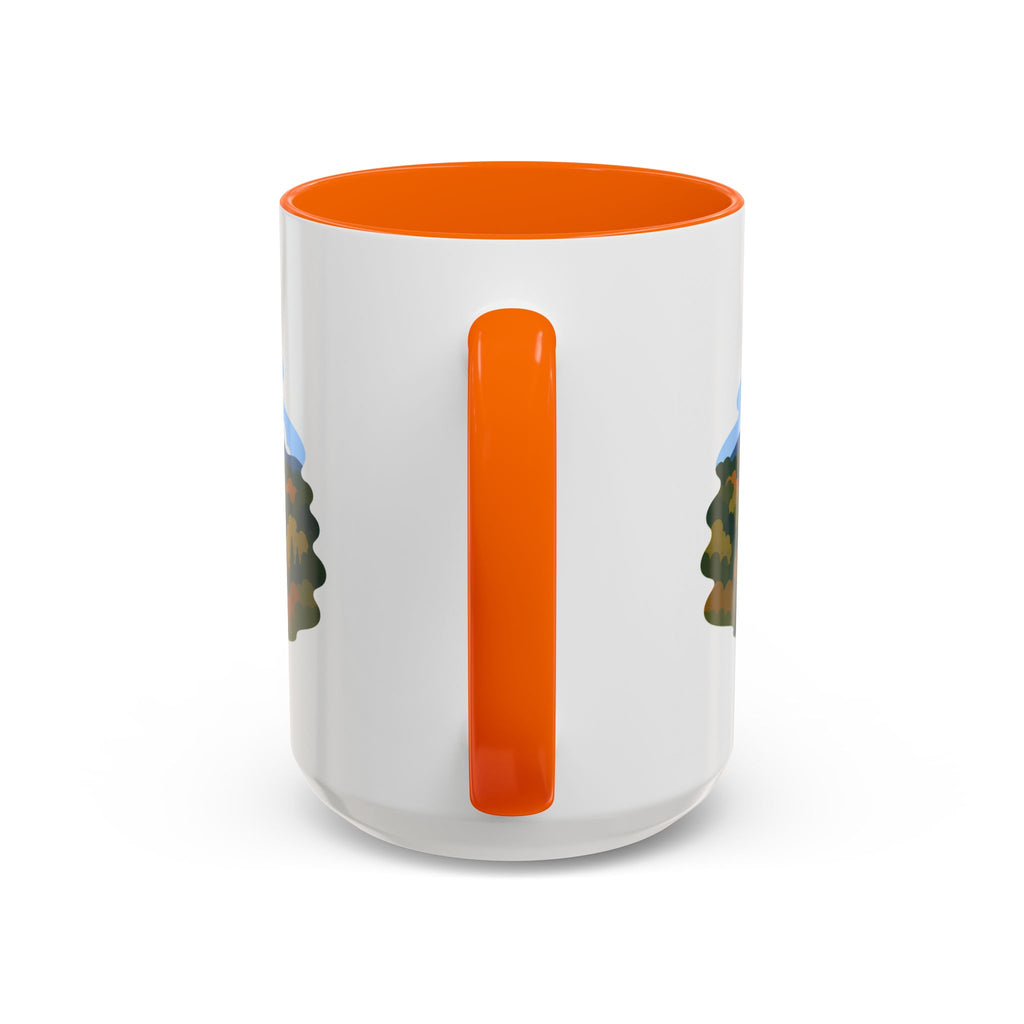 New River Gorge National Park and Preserve Coffee Mug | Solid Color Block Park Souvenir | 11oz 15oz Accent Mug