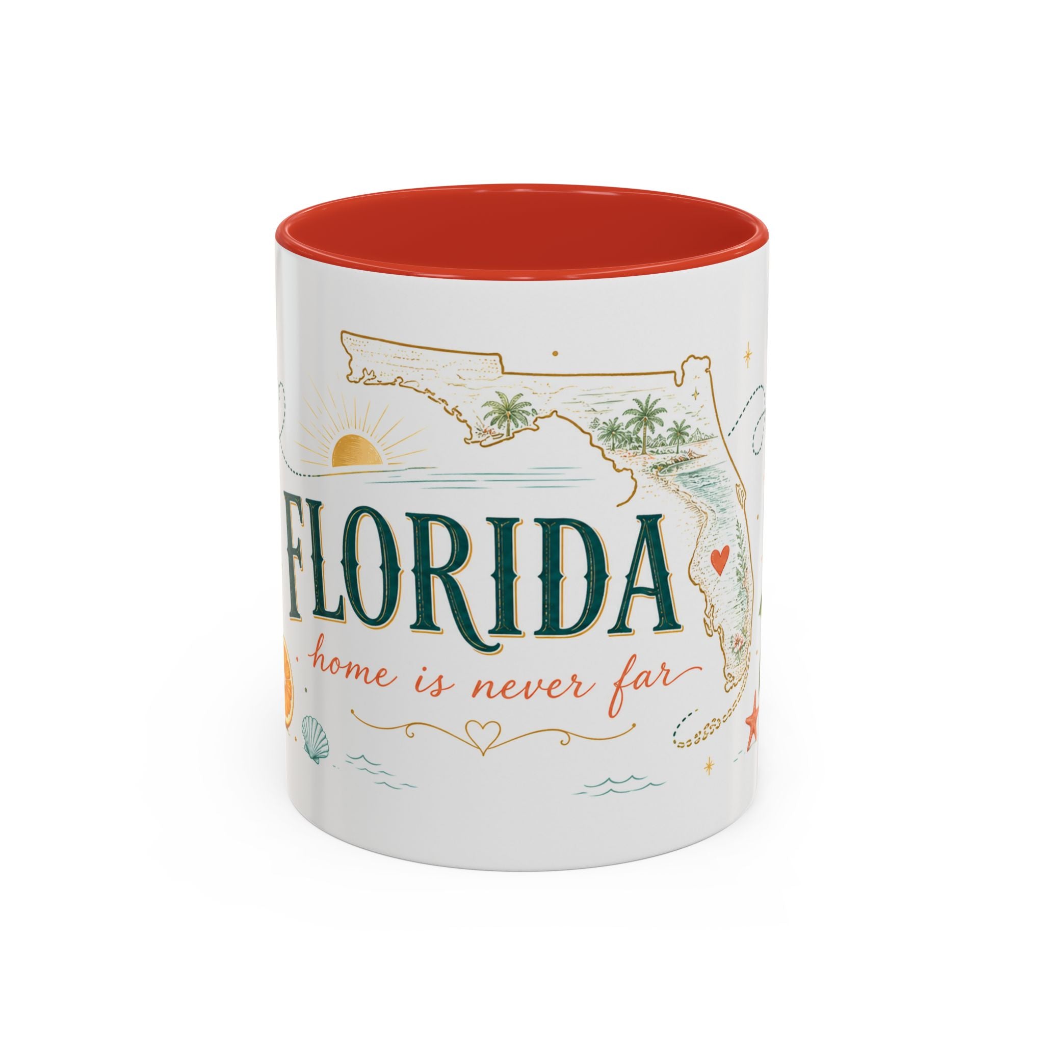 Florida State Mug | Moving Away, Homesick Gift | Long Distance Friendship Coffee Cup