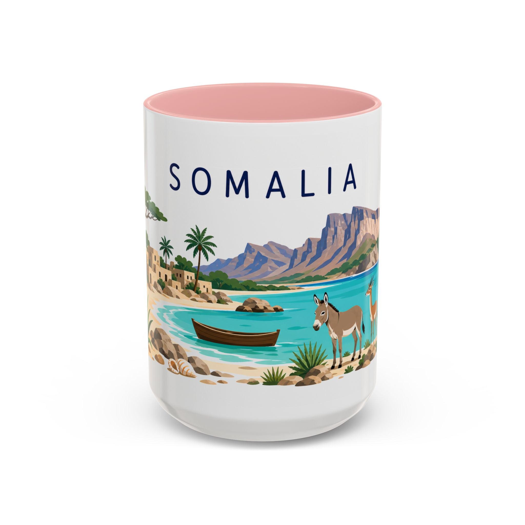 Somalia Coffee Mug | Travel Souvenir Accent Mug | Country Gift Ceramic Cup 11oz 15oz