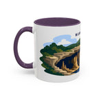 Mammoth Cave National Park Coffee Mug | Solid Color Block Park Souvenir | 11oz 15oz Accent Mug