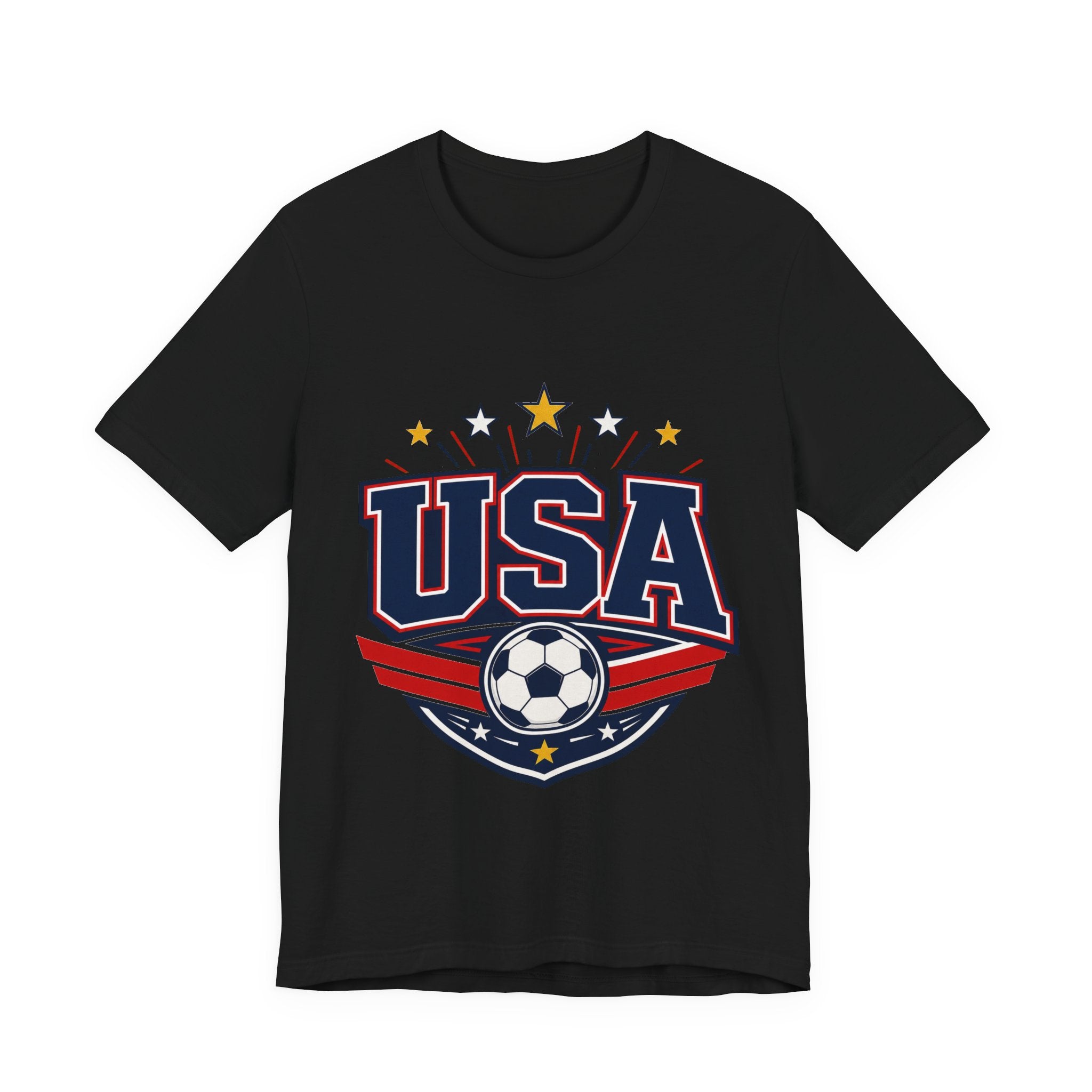USA Soccer Fan T-Shirt | United States Fan Tee | USA Soccer Supporter Shirt