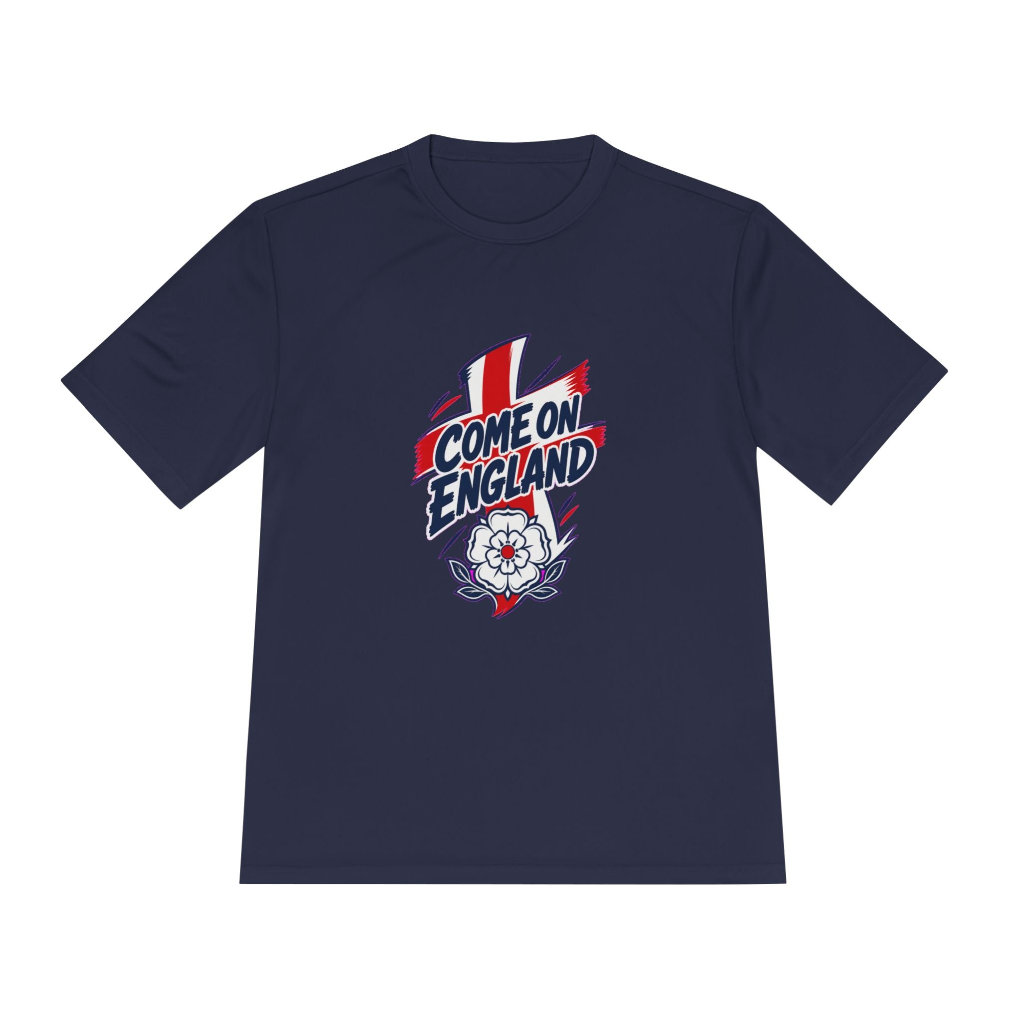 England Soccer Fan Tee, Come On England Sport Shirt