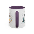 Dubai Coffee Mug | UAE Souvenir Travel Gift | Accent Color Ceramic 11oz 15oz