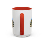 New River Gorge National Park and Preserve Coffee Mug | Solid Color Block Park Souvenir | 11oz 15oz Accent Mug