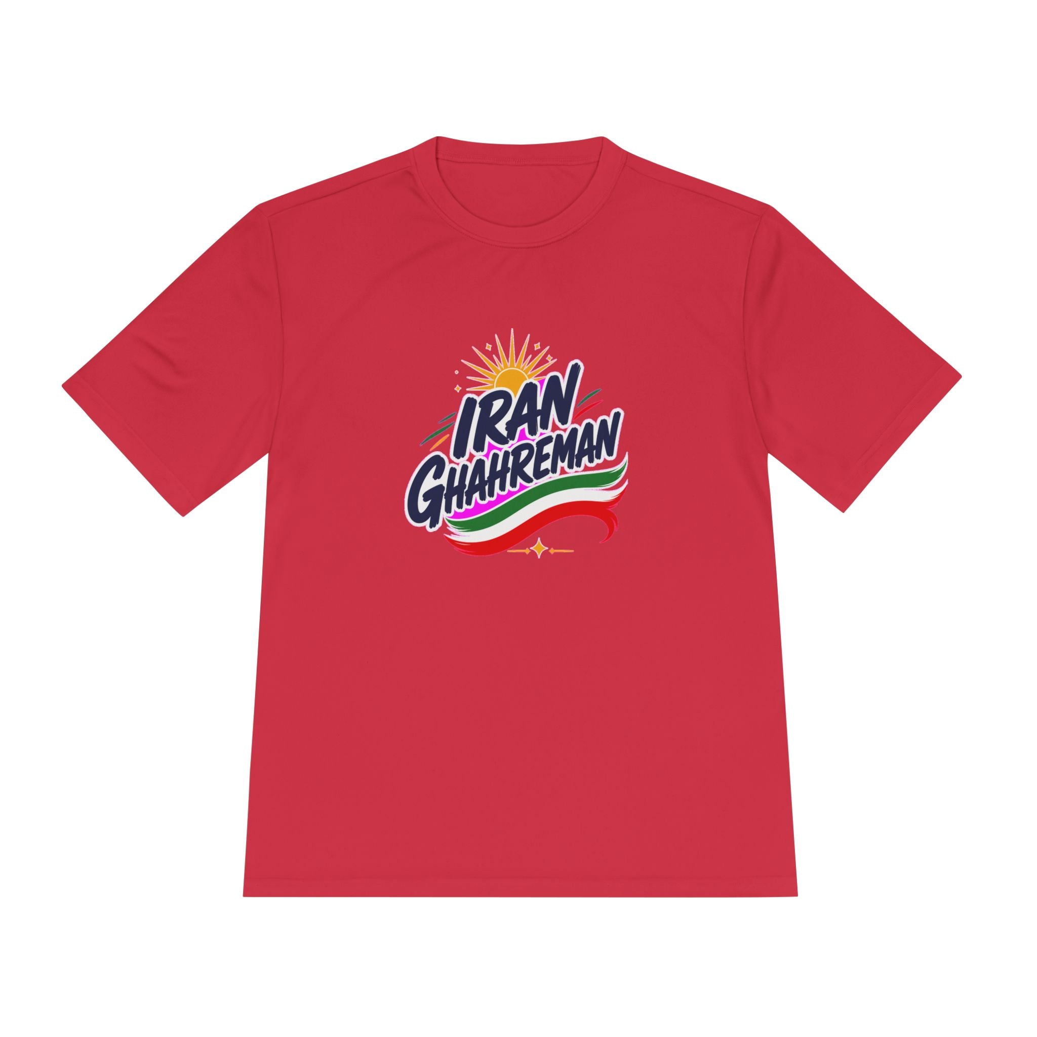 Iran Ghahreman Soccer Fan T-Shirt, Moisture-Wicking Sport Tee