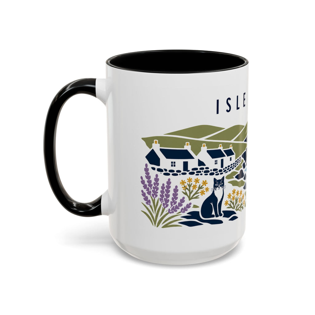 Isle of Man Coffee Mug | Travel Souvenir Accent Mug | Country Gift Ceramic Cup 11oz 15oz