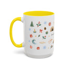 Mammoth Cave National Park Christmas Mug | Watercolor Travel Souvenir | Holiday Gift | Accent Ceramic Coffee Cup 11oz 15oz