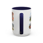 Bogota Coffee Mug | Colombia Travel Souvenir | Vintage Illustrated City Gift | 11 oz 15 oz Accent Mug