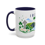 Ireland Coffee Mug | Travel Souvenir Accent Mug | Country Gift Ceramic Cup 11oz 15oz