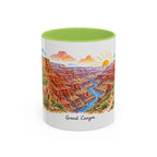 Grand Canyon National Park Mug | US Travel Souvenir Accent Coffee Mug | 11oz 15oz Ceramic Cup
