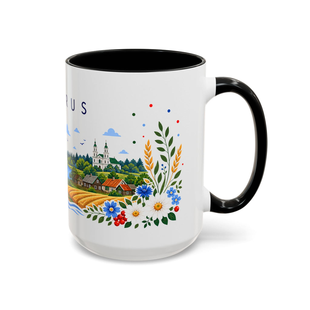 Belarus Coffee Mug | Travel Souvenir Accent Mug | Place Gift Ceramic Cup 11oz 15oz