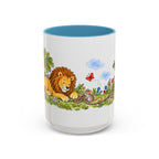 The Lion and the Mouse Mug | Storybook Fairy Tale Accent Coffee Mug | EveryLegend