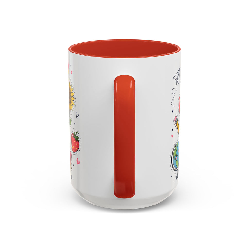One in a Melon Coffee Mug | Sweetest Teacher Appreciation Gift | Accent Color Ceramic 11oz 15oz