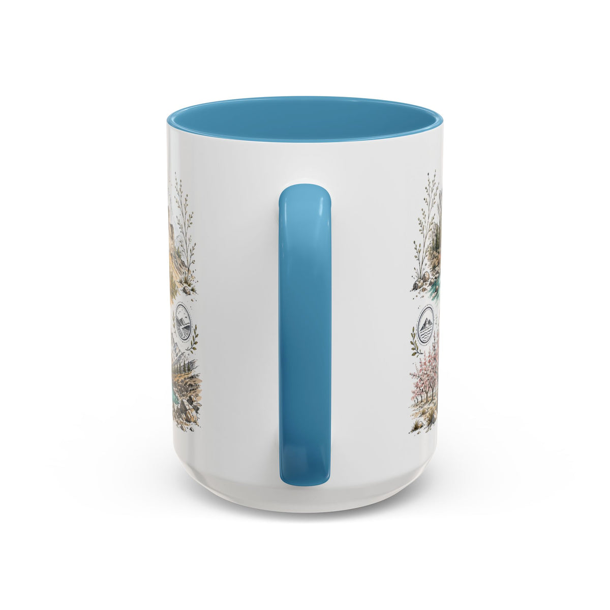 Skardu Valley Mug, Pakistan Travel Souvenir, Bucket List Gift, Accent Ceramic Coffee Mug 11oz 15oz