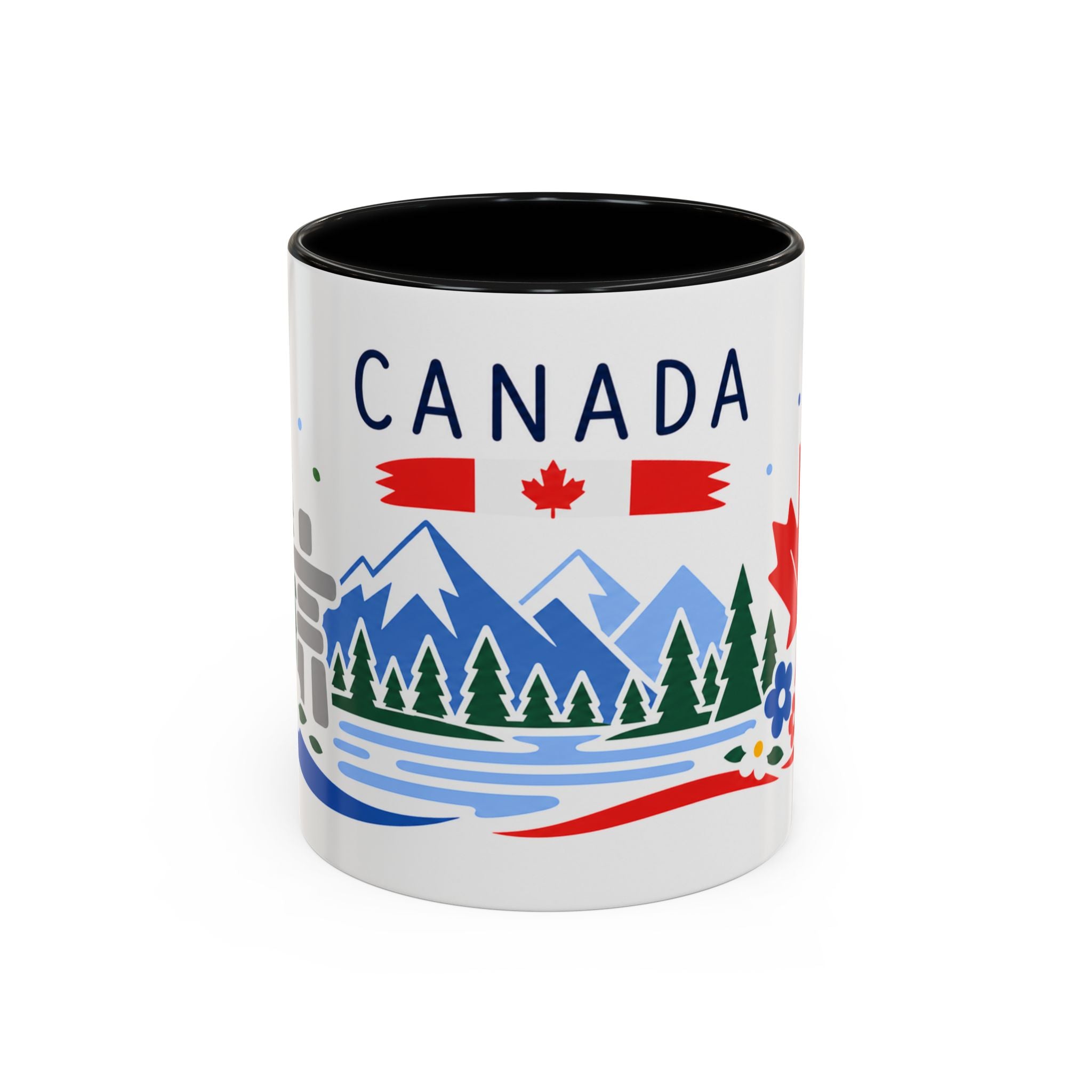 Canada Coffee Mug | Travel Souvenir Accent Mug | Country Gift Ceramic Cup 11oz 15oz