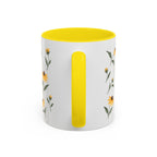 Maryland Black-eyed Susan Mug, State Flower Floral Coffee Cup, 11oz Botanical Gift