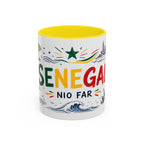 Senegal Soccer Coffee Mug | World Cup Fan Gift | Accent Color Ceramic 11oz 15oz Match Day Cup