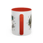 North Cascades National Park Coffee Mug | Washington Alpine Glacier Hiking Gift | Accent Color Ceramic 11oz 15oz