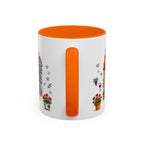 Kaysersberg Illustrated Travel Mug | France Souvenir Accent Coffee Mug | 11oz 15oz Ceramic Cup