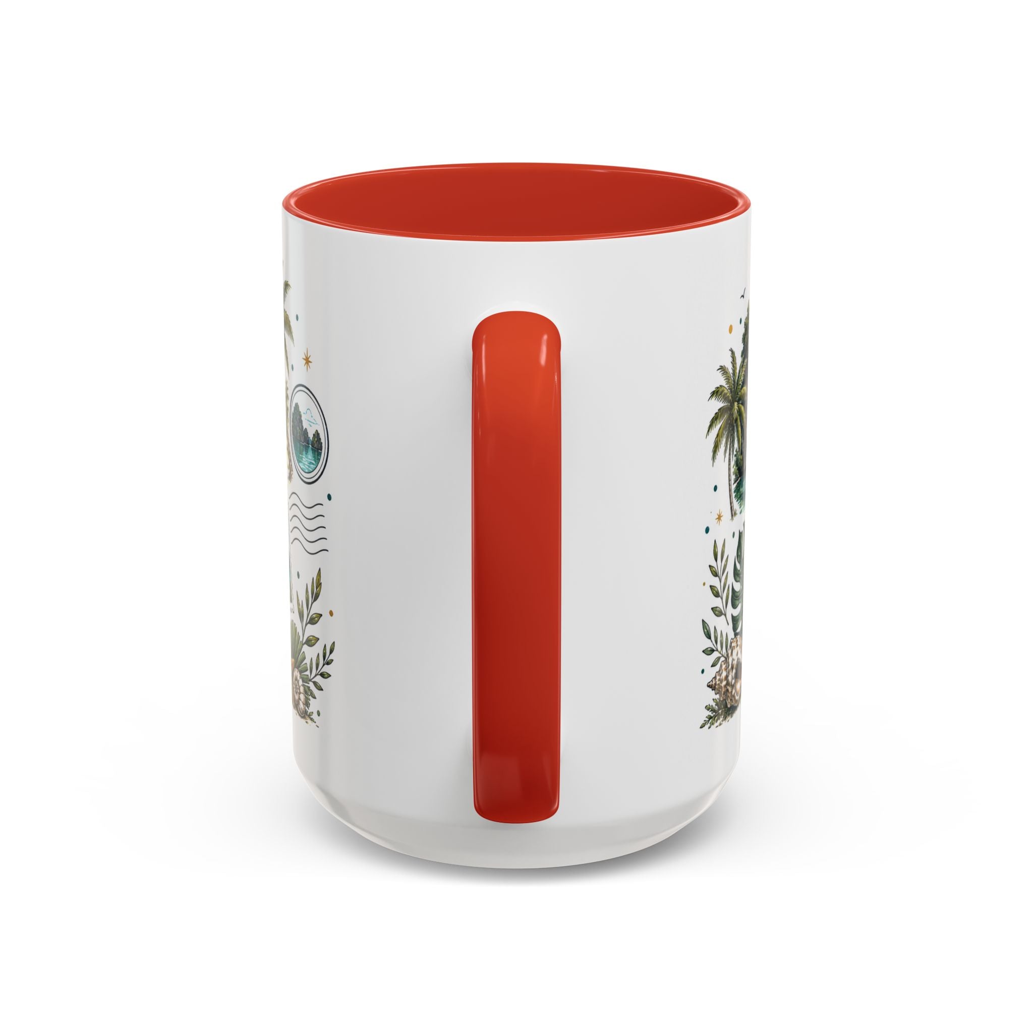 Palawan Coffee Mug | Travel Destination Souvenir Gift | Accent Color Ceramic 11oz 15oz