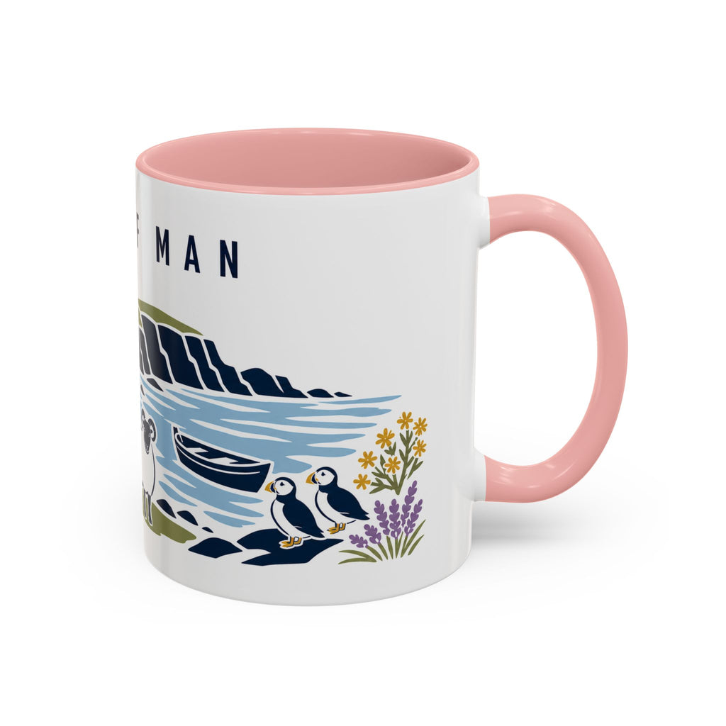 Isle of Man Coffee Mug | Travel Souvenir Accent Mug | Country Gift Ceramic Cup 11oz 15oz