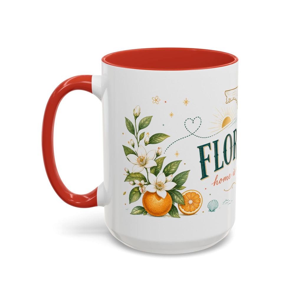 Florida State Mug | Moving Away, Homesick Gift | Long Distance Friendship Coffee Cup