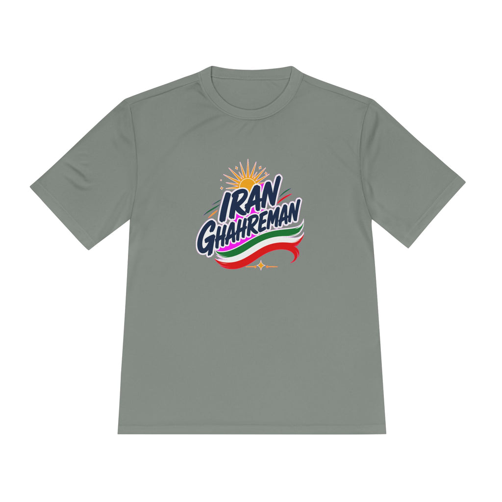 Iran Ghahreman Soccer Fan T-Shirt, Moisture-Wicking Sport Tee