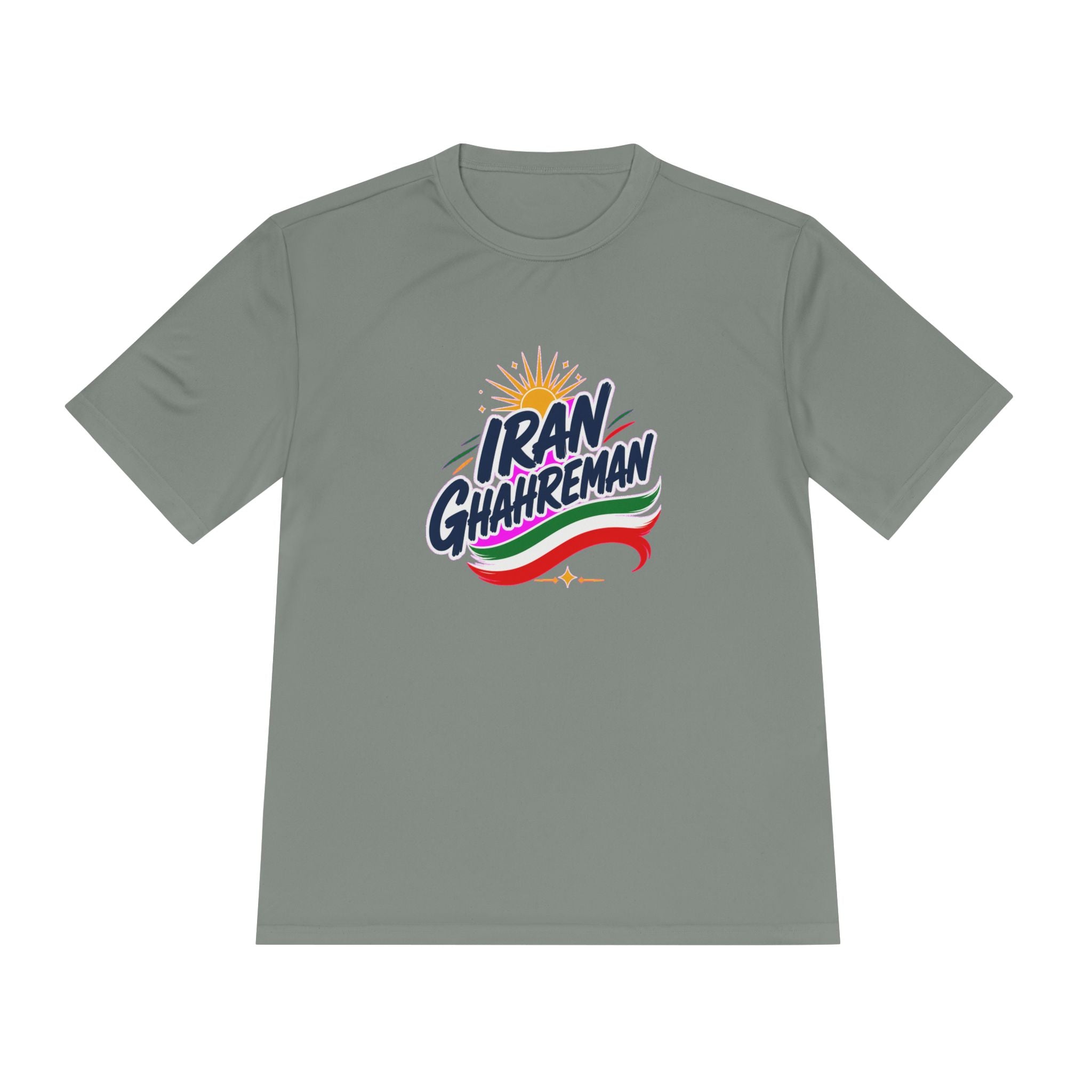 Iran Ghahreman Soccer Fan T-Shirt, Moisture-Wicking Sport Tee