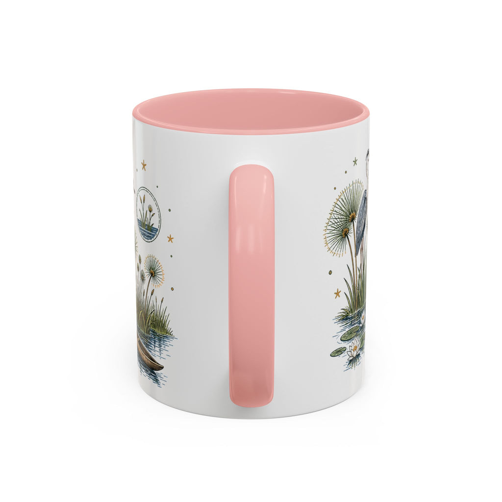 Okavango Delta Coffee Mug | Travel Destination Souvenir Gift | Accent Color Ceramic 11oz 15oz