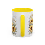 Kansas Home State Mug | Sunflower Prairie Landscape Coffee Cup