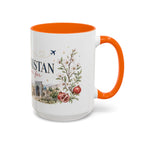 Afghanistan Home Country Mug | Moving Away Gift | Long Distance Friendship | 11 oz 15 oz Accent Mug