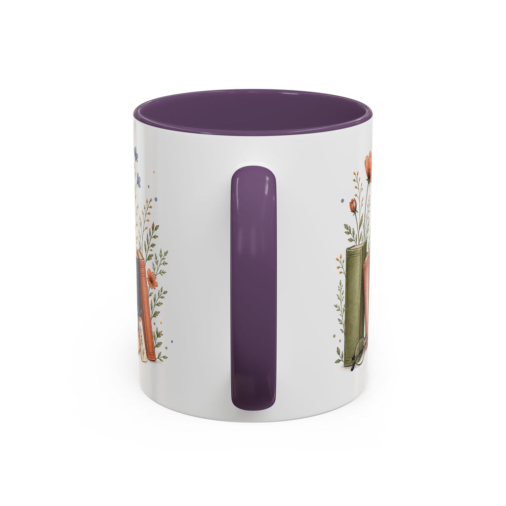 Personalized Reading Teacher Mug | Custom Name Book Lover Coffee Cup | Teacher Appreciation Gift