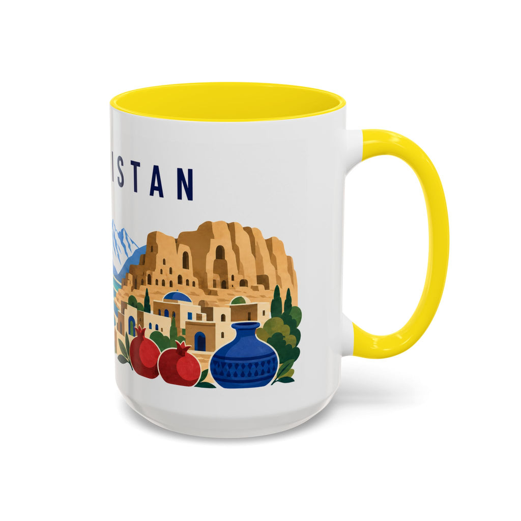 Afghanistan Coffee Mug | Travel Souvenir Accent Mug | Country Gift Ceramic Cup 11oz 15oz