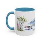 Anchorage Illustrated Travel Mug | City Souvenir Accent Coffee Mug | 11oz 15oz Ceramic Cup