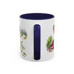 Atlanta Illustrated Travel Mug | City Souvenir Accent Coffee Mug | 11oz 15oz Ceramic Cup