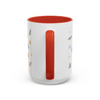 Angkor Christmas Mug | Watercolor Travel Souvenir | Holiday Gift | Accent Ceramic Coffee Cup 11oz 15oz
