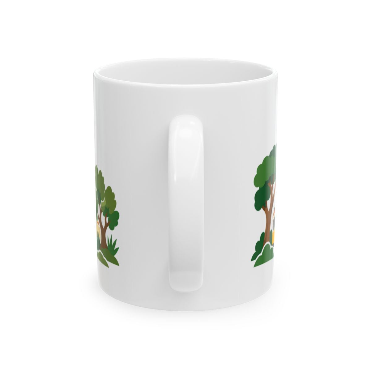 Portugal travel and soccer mug 11 oz back