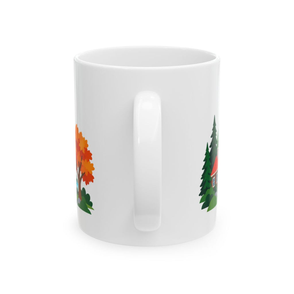 Canada travel and soccer mug 11 oz back