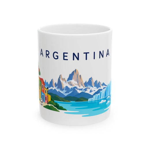 Argentina travel and soccer mug 11 oz front