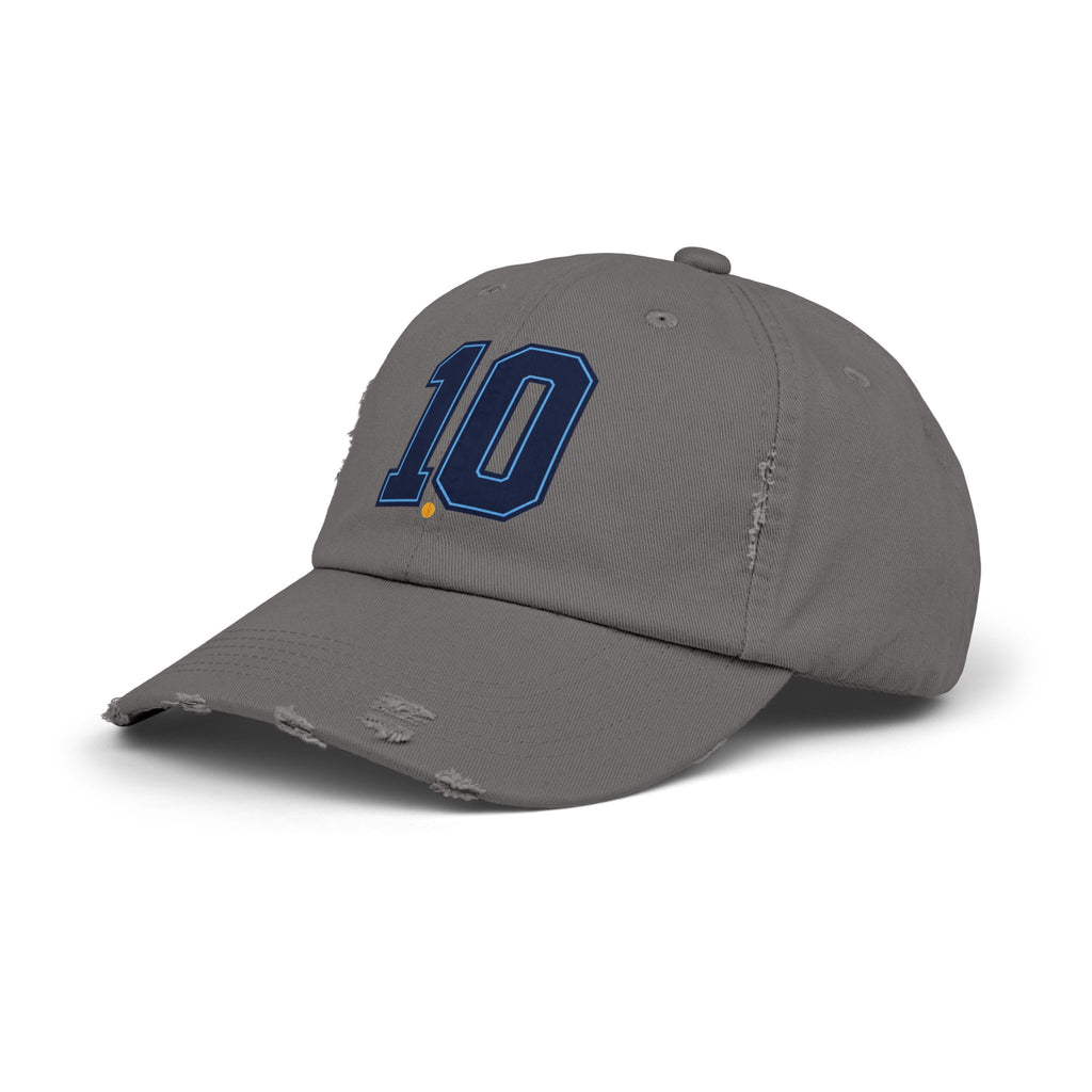 Minimal No 10 Soccer Hat | Argentina Fan Cap | 10 Soccer Supporter Cap