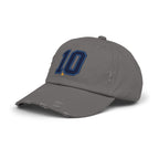 Minimal No 10 Soccer Hat | Argentina Fan Cap | 10 Soccer Supporter Cap