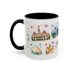 Ho Chi Minh City Coffee Mug | Postage Stamp Collage Mug | Travel Souvenir Accent Cup 11oz 15oz