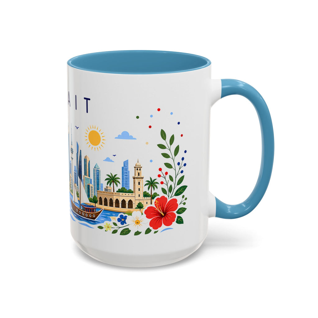 Kuwait Coffee Mug | Travel Souvenir Accent Mug | Place Gift Ceramic Cup 11oz 15oz