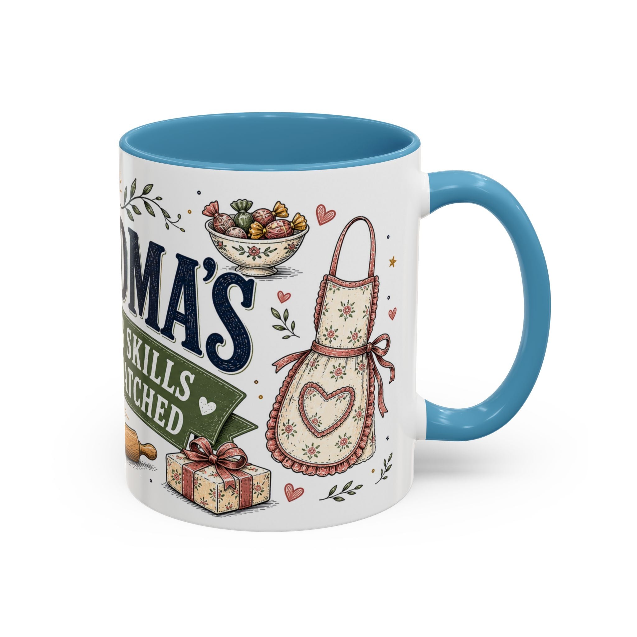 Grandma's Spoiling Skills Are Unmatched Coffee Mug | Funny Gift From Grandkids | Accent Ceramic 11oz 15oz