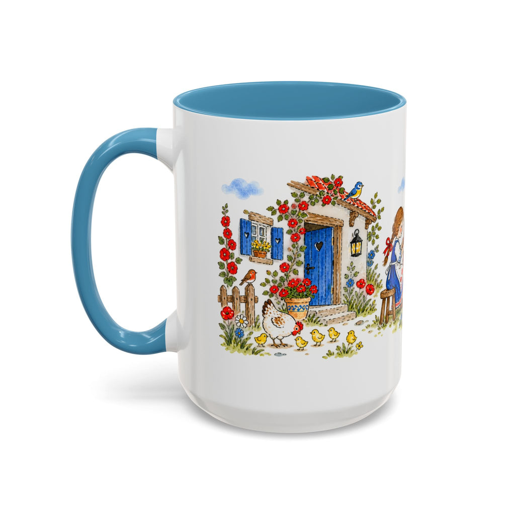 Spindle Shuttle and Needle Mug | Storybook Fairy Tale Accent Coffee Mug | EveryLegend