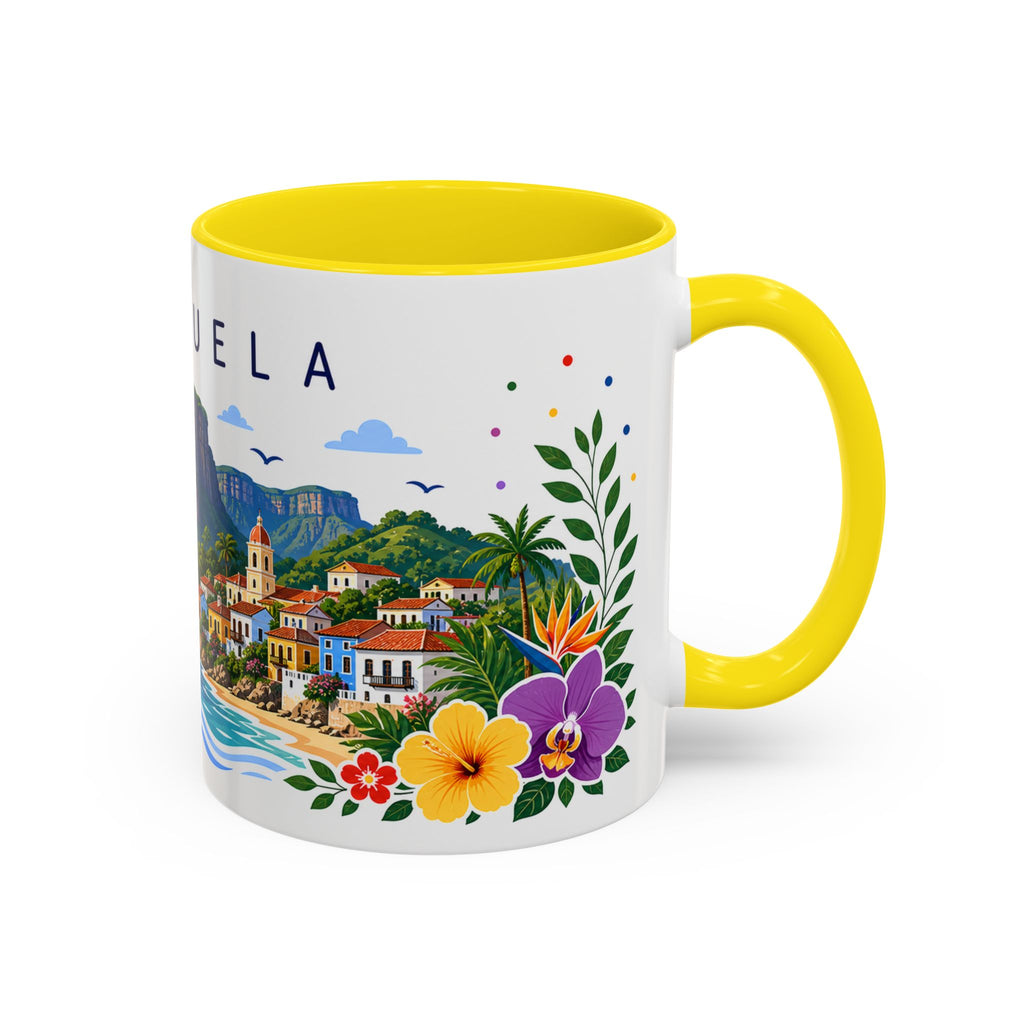 Venezuela Coffee Mug | Travel Souvenir Accent Mug | Place Gift Ceramic Cup 11oz 15oz
