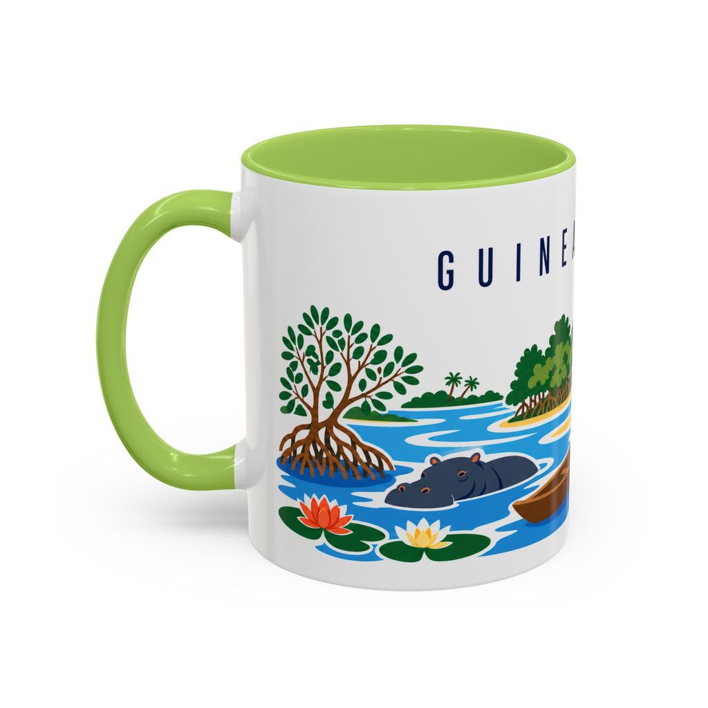 Guinea-Bissau Coffee Mug | Travel Souvenir Accent Mug | Country Gift Ceramic Cup 11oz 15oz