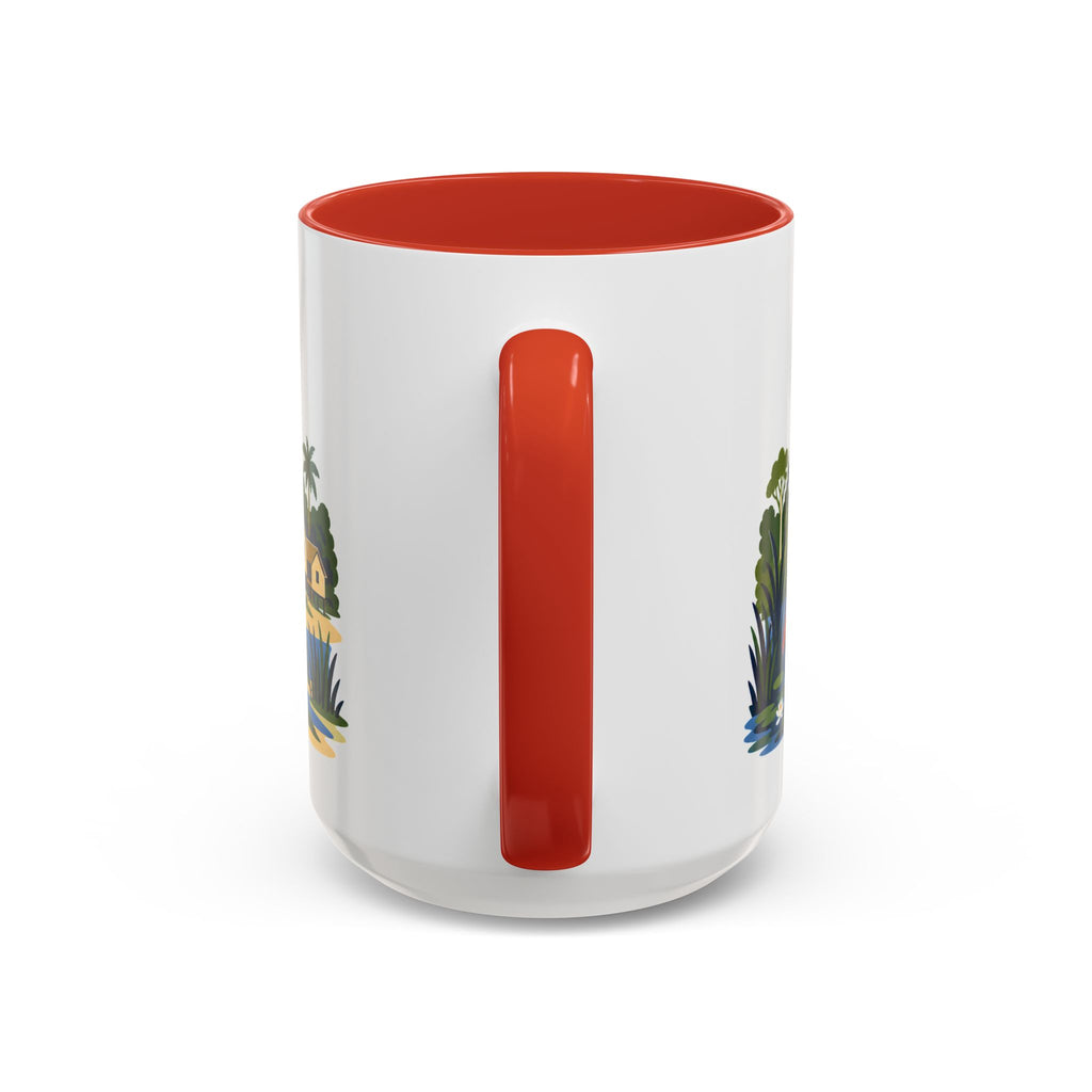 French Guiana Coffee Mug | Travel Souvenir Accent Mug | Country Gift Ceramic Cup 11oz 15oz