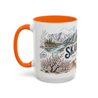 Skardu Valley Mug, Pakistan Travel Souvenir, Bucket List Gift, Accent Ceramic Coffee Mug 11oz 15oz